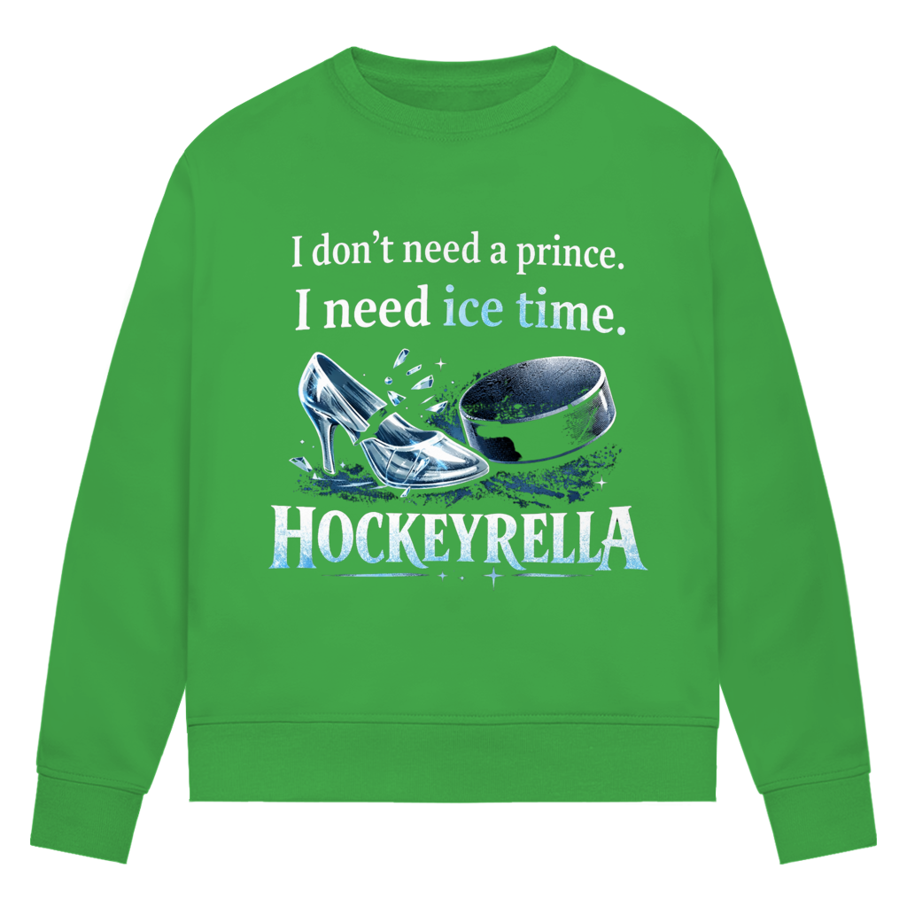 Ladies Sweatshirt NO PRINCE HOCKEYRELLA