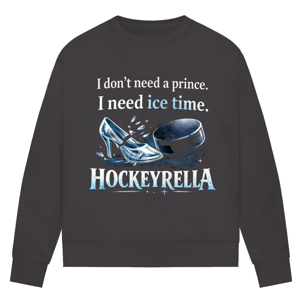 Ladies Sweatshirt NO PRINCE HOCKEYRELLA