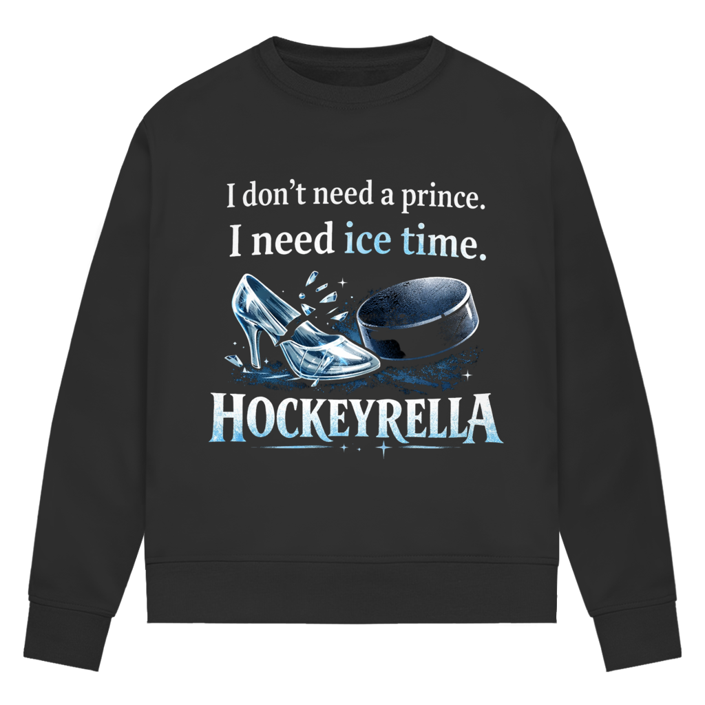 Ladies Sweatshirt NO PRINCE HOCKEYRELLA