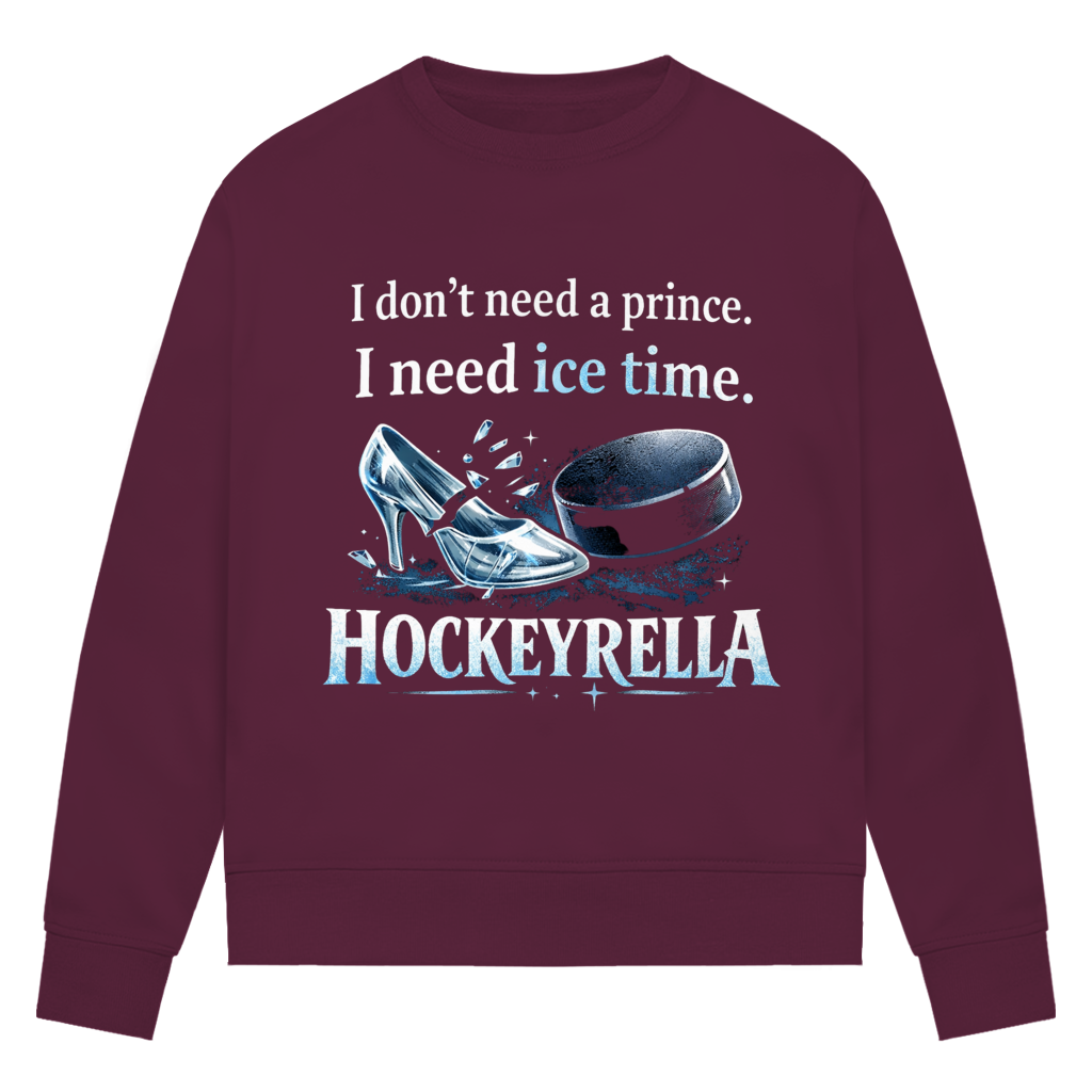 Ladies Sweatshirt NO PRINCE HOCKEYRELLA