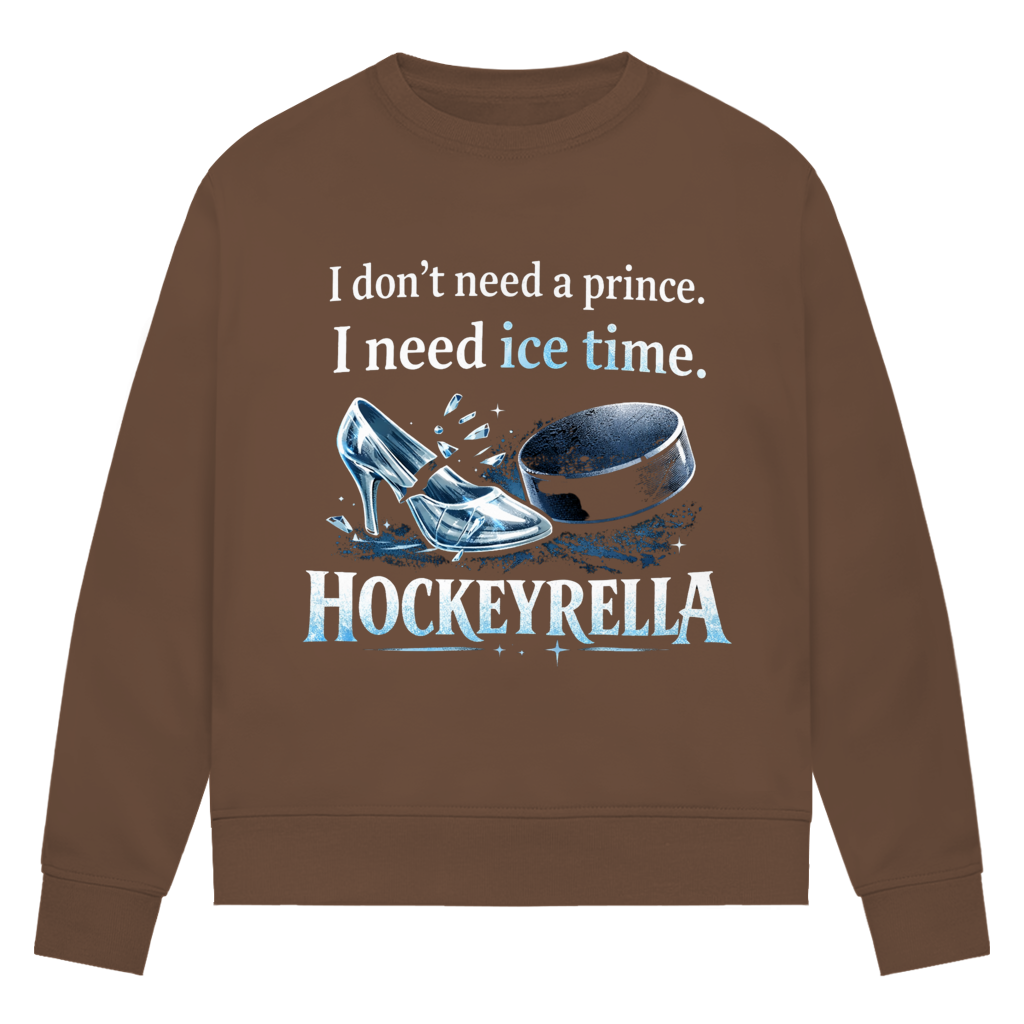 Ladies Sweatshirt NO PRINCE HOCKEYRELLA