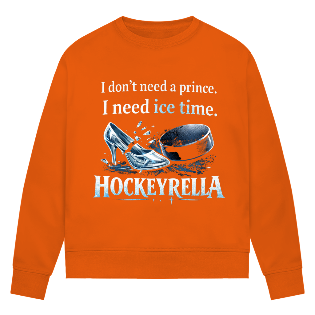 Ladies Sweatshirt NO PRINCE HOCKEYRELLA