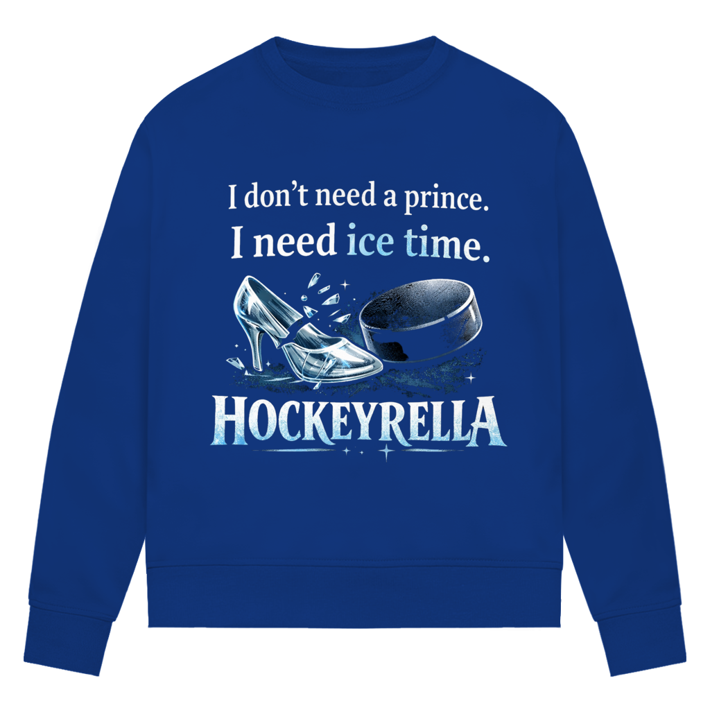 Ladies Sweatshirt NO PRINCE HOCKEYRELLA