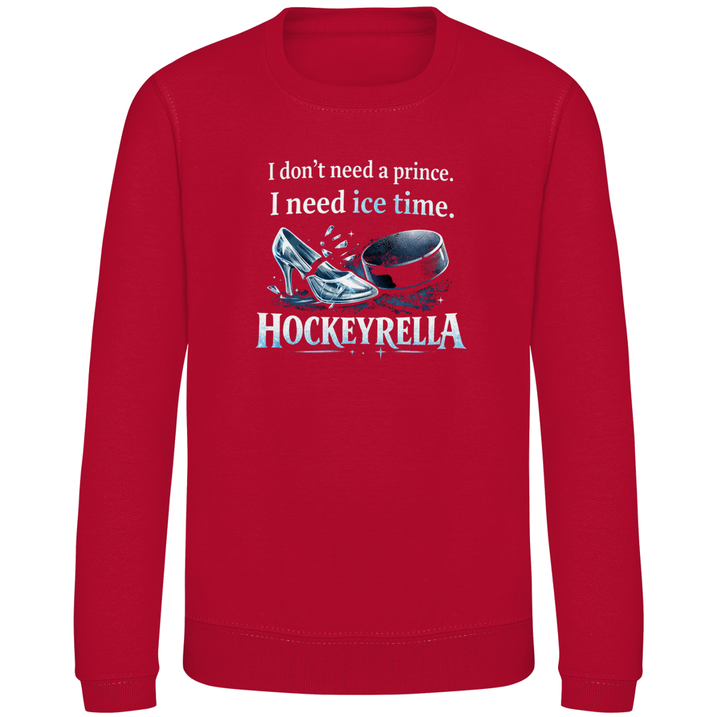 Kids Sweatshirt NO PRINCE HOCKEYRELLA