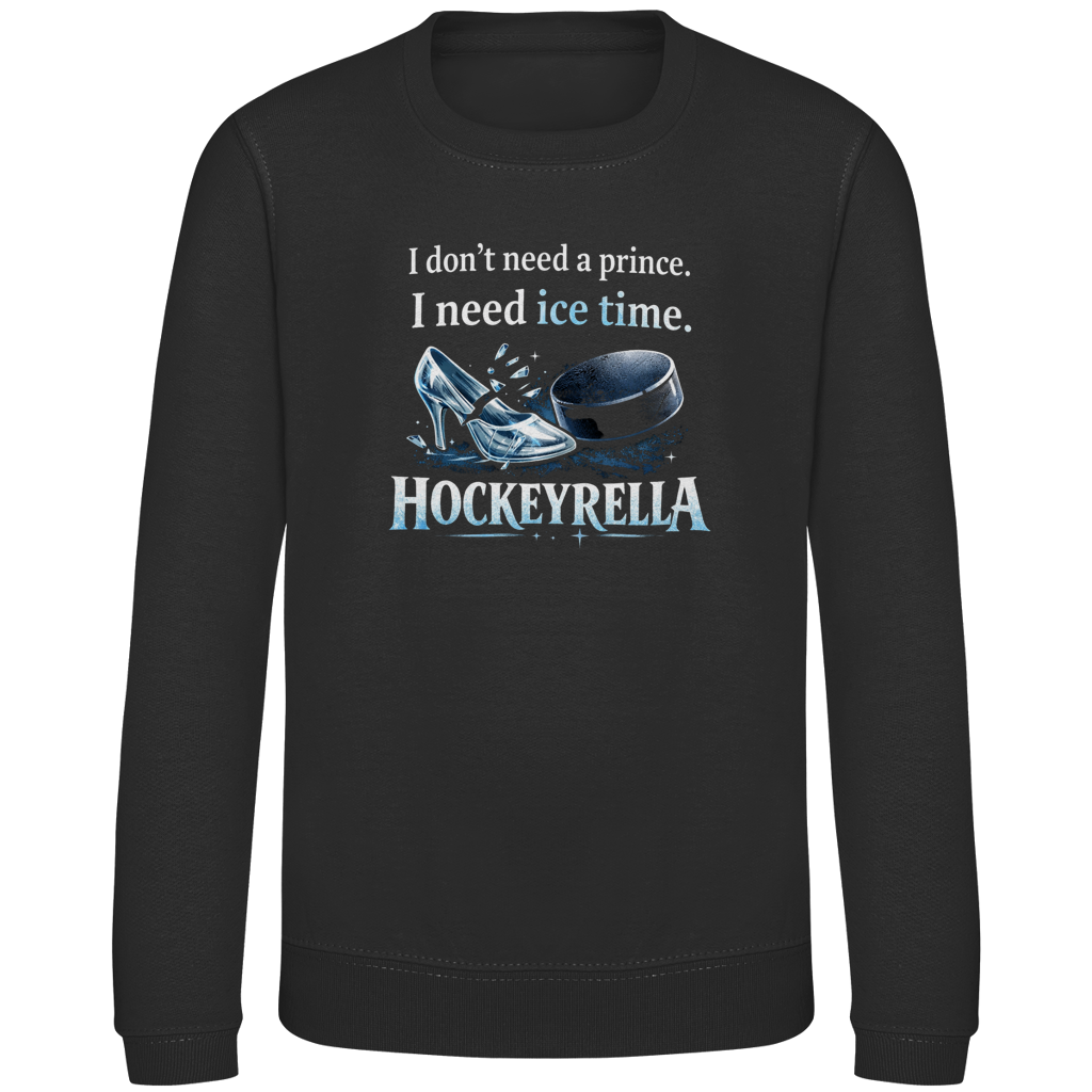 Kids Sweatshirt NO PRINCE HOCKEYRELLA