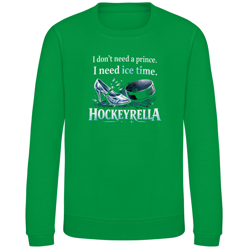 Kids Sweatshirt NO PRINCE HOCKEYRELLA