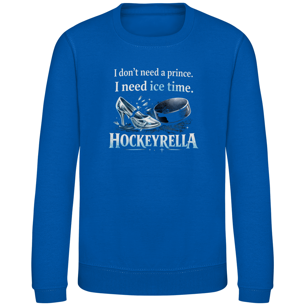 Kids Sweatshirt NO PRINCE HOCKEYRELLA