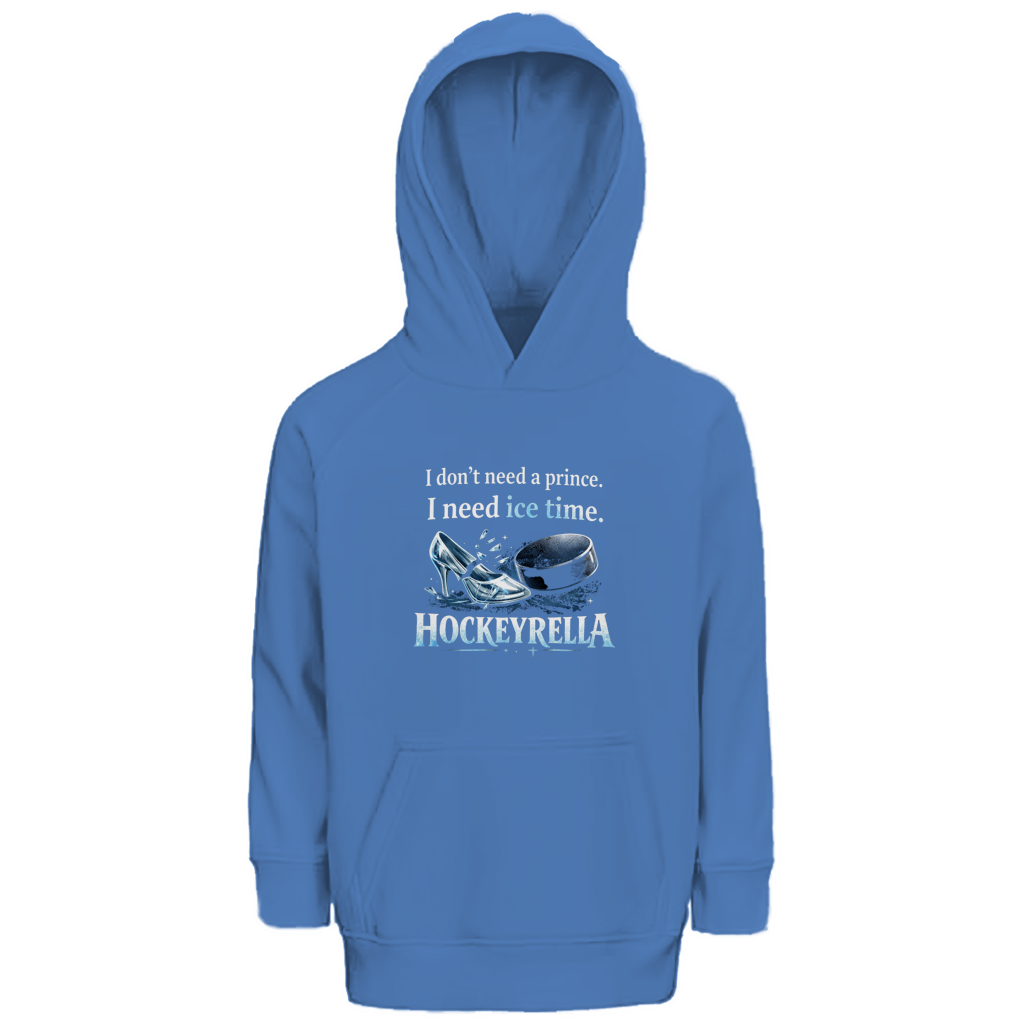 Kids Hoodie NO PRINCE HOCKEYRELLA