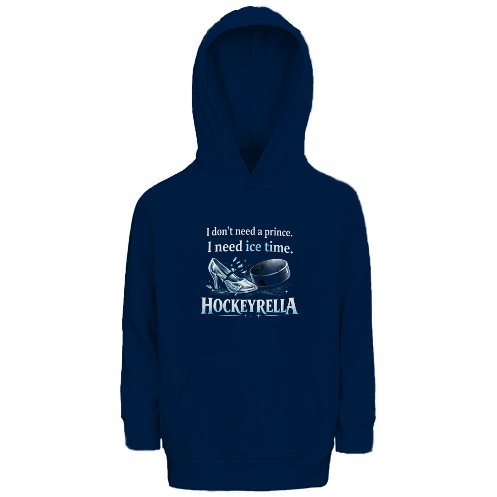 Kids Hoodie NO PRINCE HOCKEYRELLA