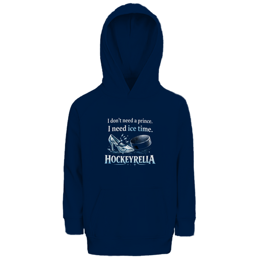Kids Hoodie NO PRINCE HOCKEYRELLA