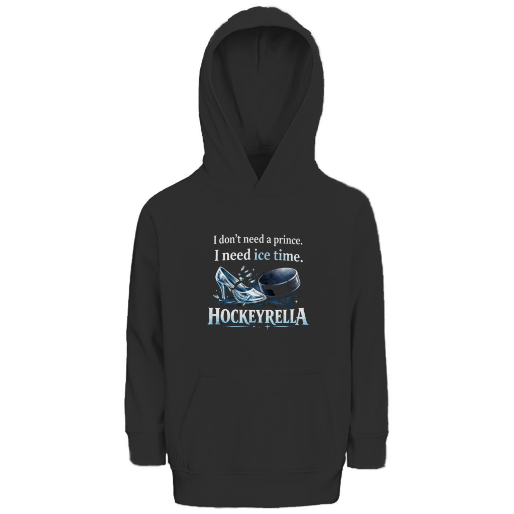 Kids Hoodie NO PRINCE HOCKEYRELLA