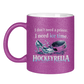 Glitzertasse NO PRINCE HOCKEYRELLA