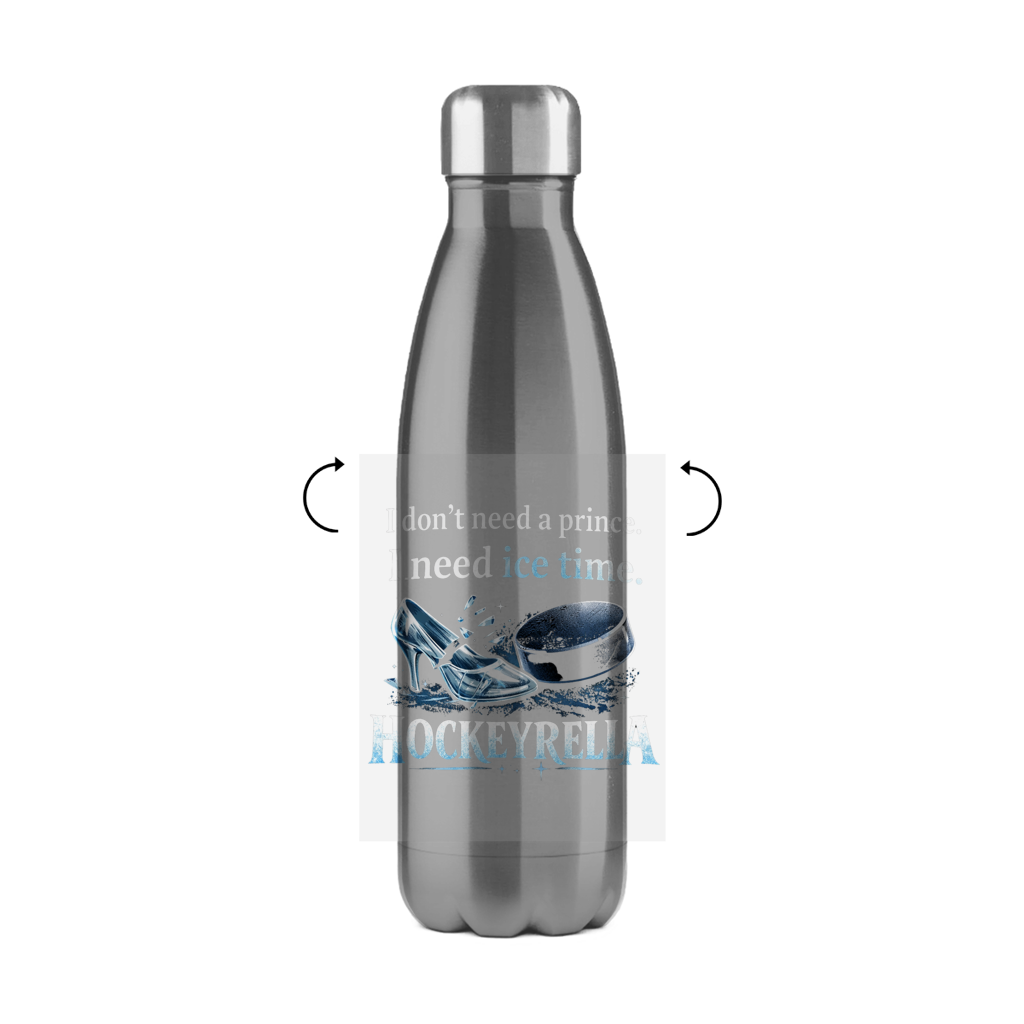 Edelstahl-Thermoflasche NO PRINCE HOCKEYRELLA