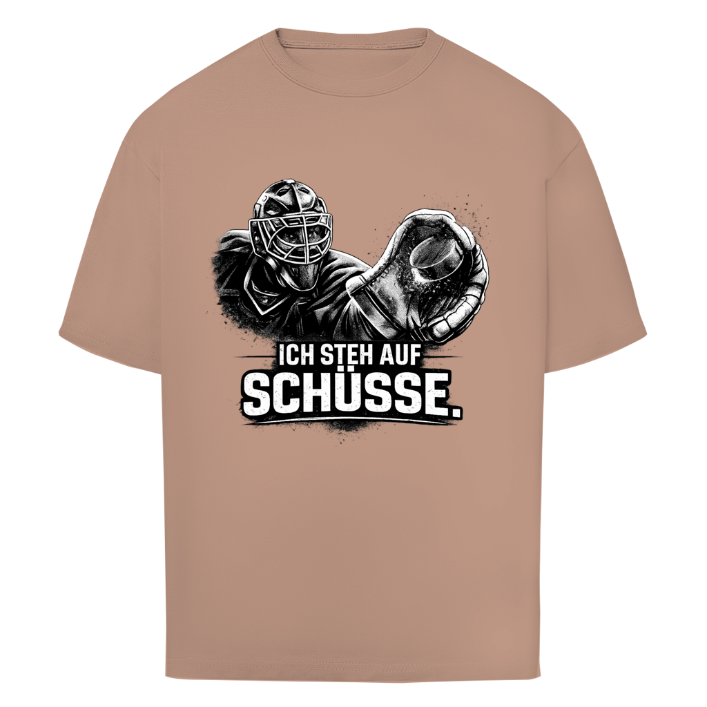 Oversize T-Shirt GOALIE - STEH AUF SCHÜSSE