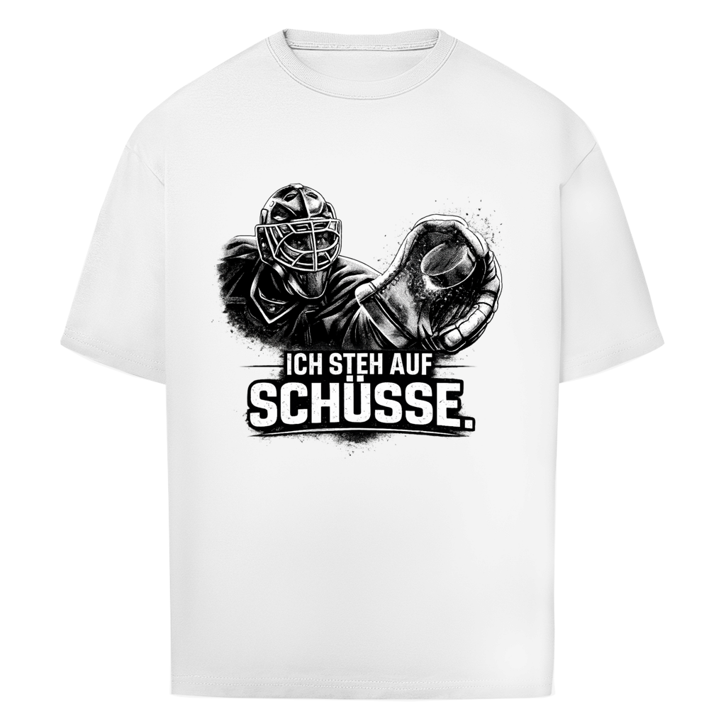 Oversize T-Shirt GOALIE - STEH AUF SCHÜSSE