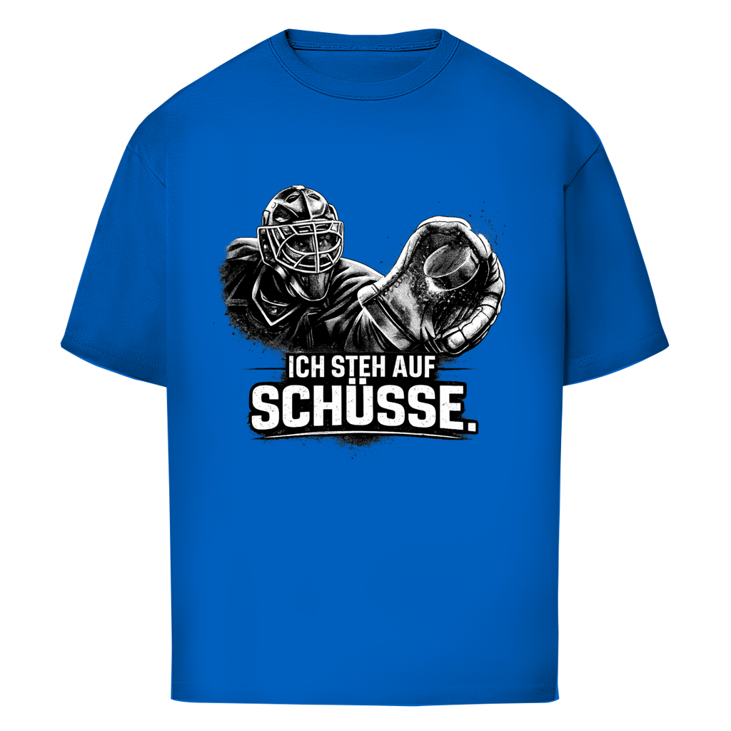Oversize T-Shirt GOALIE - STEH AUF SCHÜSSE