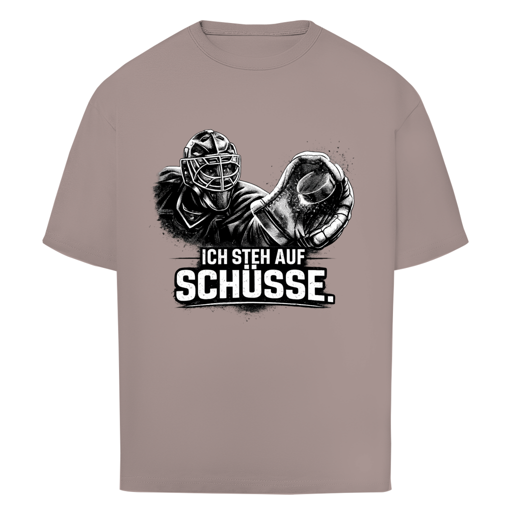 Oversize T-Shirt GOALIE - STEH AUF SCHÜSSE