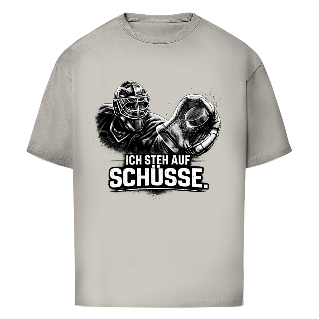Oversize T-Shirt GOALIE - STEH AUF SCHÜSSE