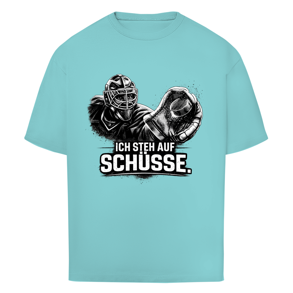Oversize T-Shirt GOALIE - STEH AUF SCHÜSSE