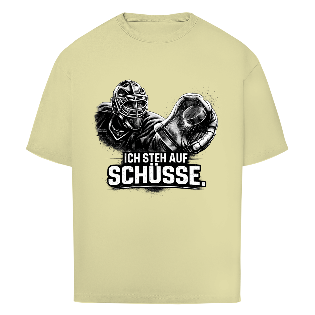 Oversize T-Shirt GOALIE - STEH AUF SCHÜSSE