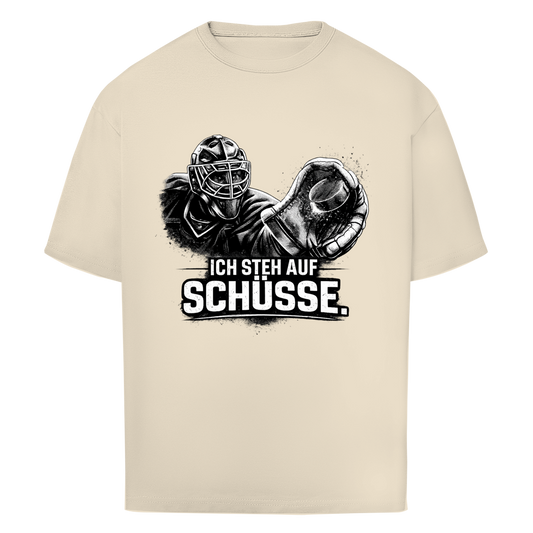 Oversize T-Shirt GOALIE - STEH AUF SCHÜSSE