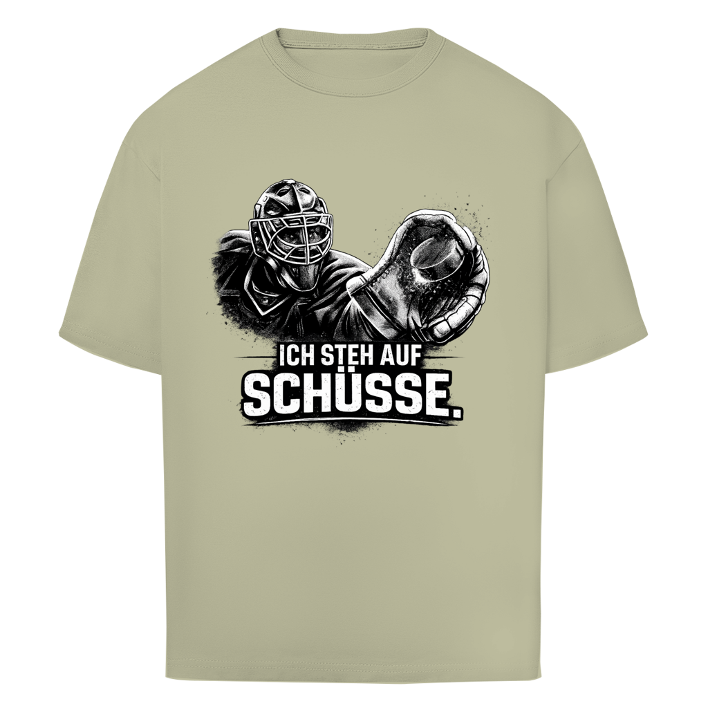 Oversize T-Shirt GOALIE - STEH AUF SCHÜSSE