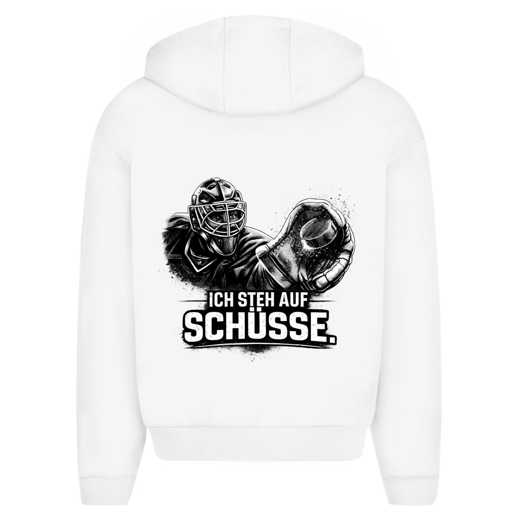 Oversize Zipper GOALIE - STEH AUF SCHÜSSE (front&back)