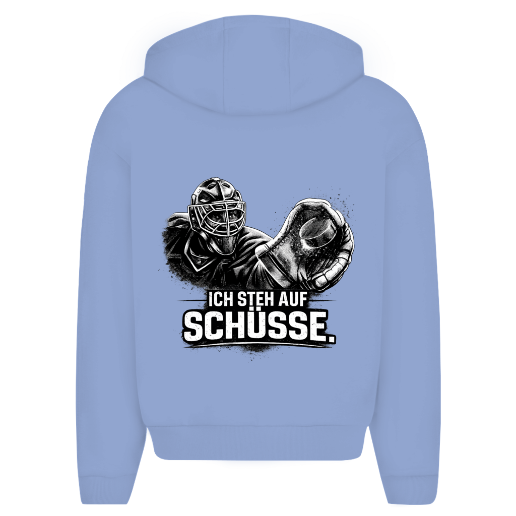 Oversize Zipper GOALIE - STEH AUF SCHÜSSE (front&back)