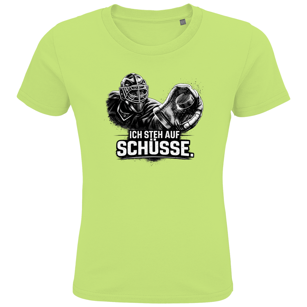 Kids T-Shirt GOALIE - STEH AUF SCHÜSSE