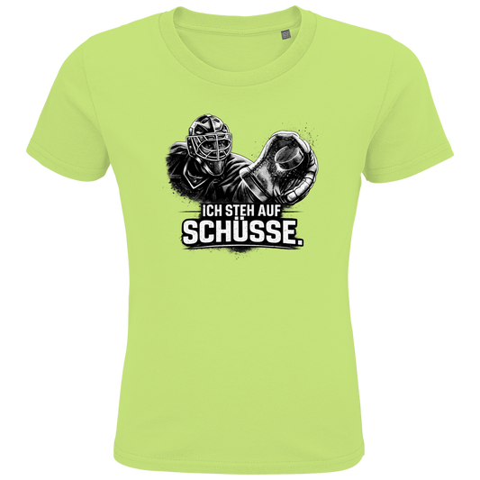 Kids T-Shirt GOALIE - STEH AUF SCHÜSSE