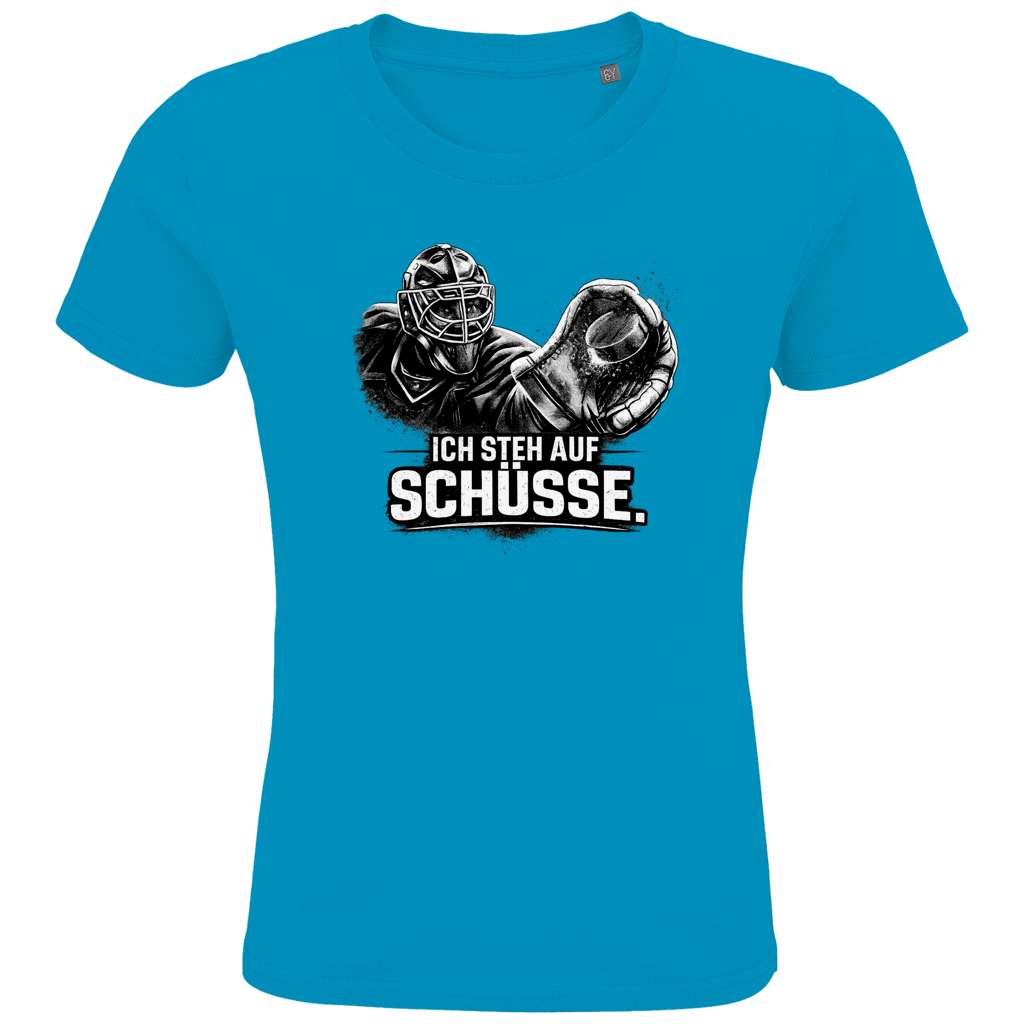 Kids T-Shirt GOALIE - STEH AUF SCHÜSSE