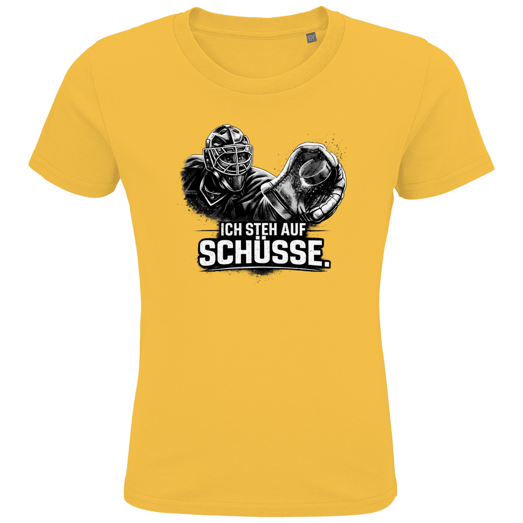 Kids T-Shirt GOALIE - STEH AUF SCHÜSSE