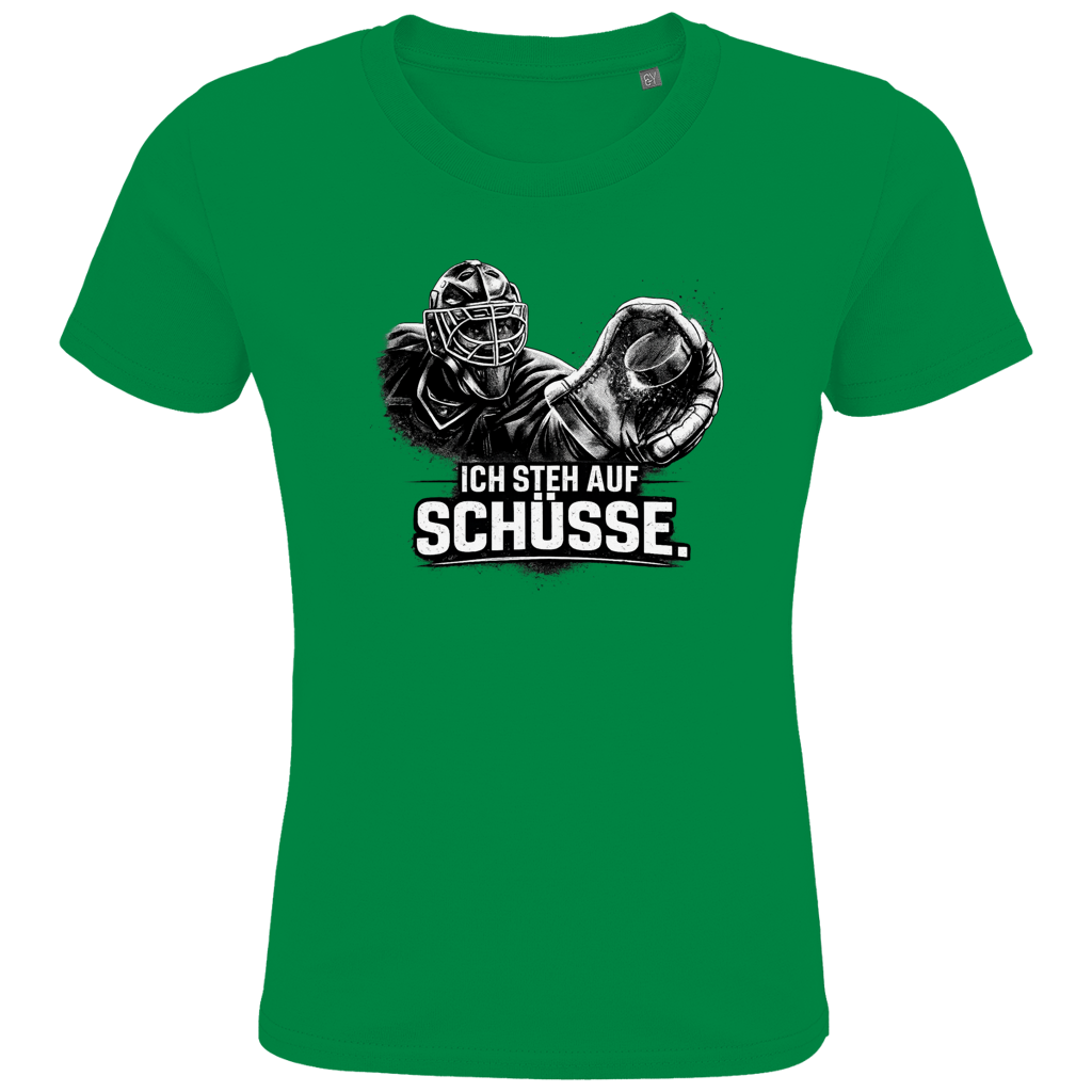 Kids T-Shirt GOALIE - STEH AUF SCHÜSSE