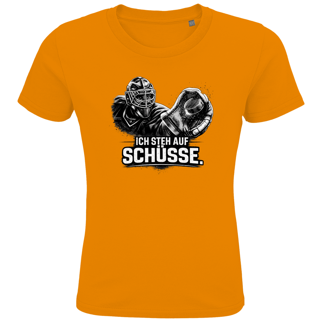 Kids T-Shirt GOALIE - STEH AUF SCHÜSSE