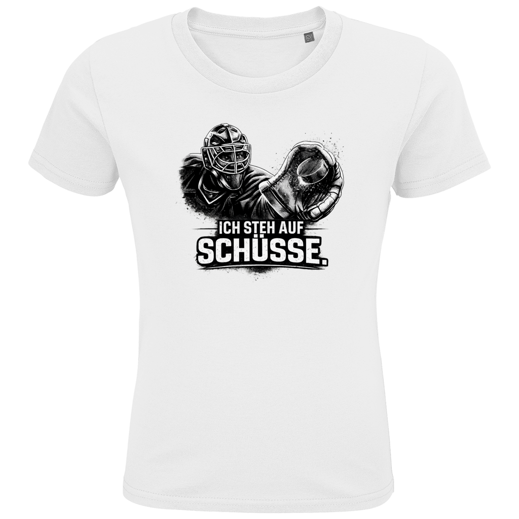 Kids T-Shirt GOALIE - STEH AUF SCHÜSSE