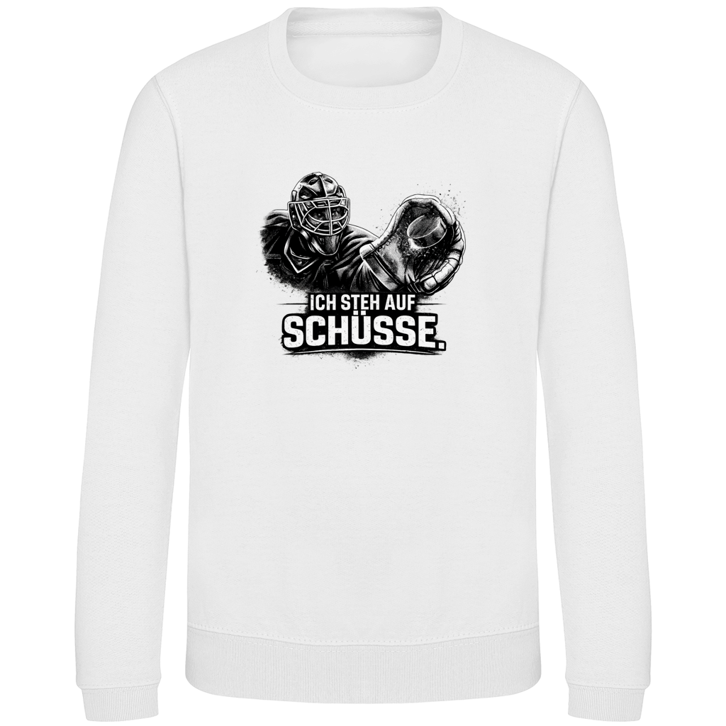 Kids Sweatshirt GOALIE - STEH AUF SCHÜSSE