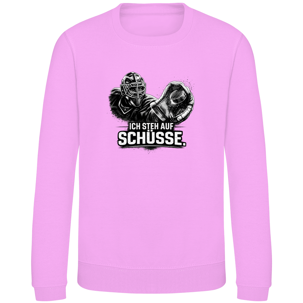 Kids Sweatshirt GOALIE - STEH AUF SCHÜSSE