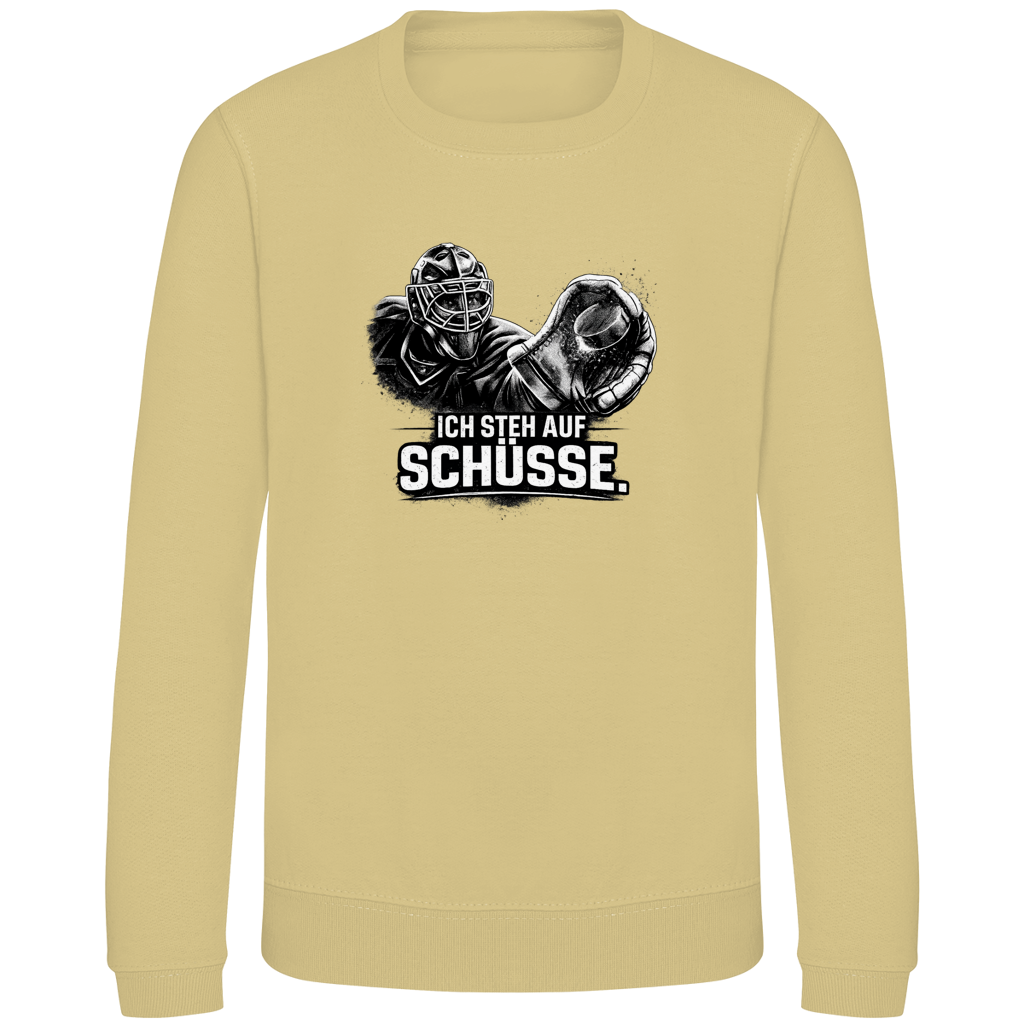 Kids Sweatshirt GOALIE - STEH AUF SCHÜSSE