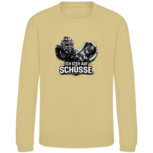 Kids Sweatshirt GOALIE - STEH AUF SCHÜSSE