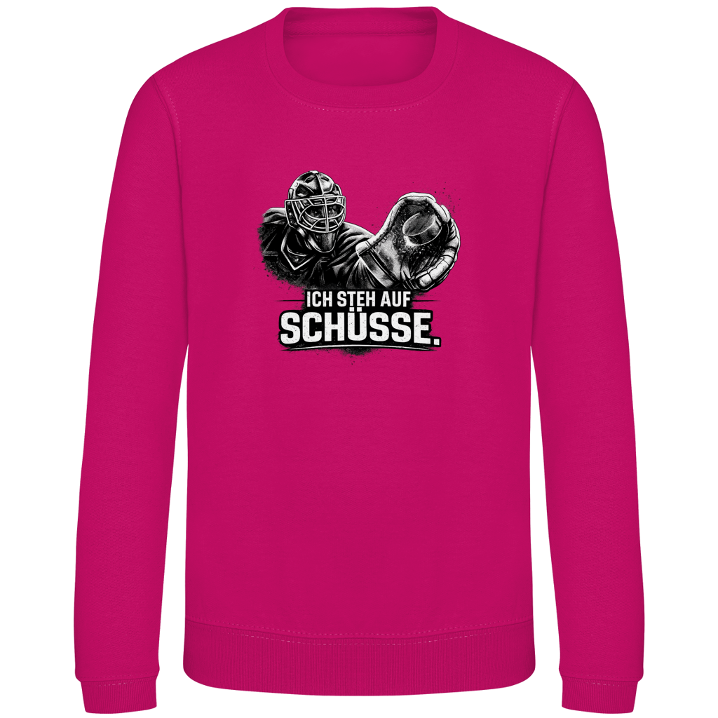 Kids Sweatshirt GOALIE - STEH AUF SCHÜSSE