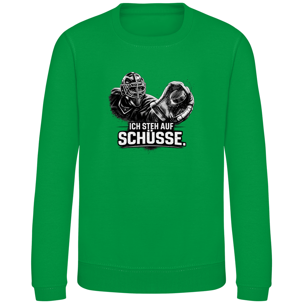 Kids Sweatshirt GOALIE - STEH AUF SCHÜSSE