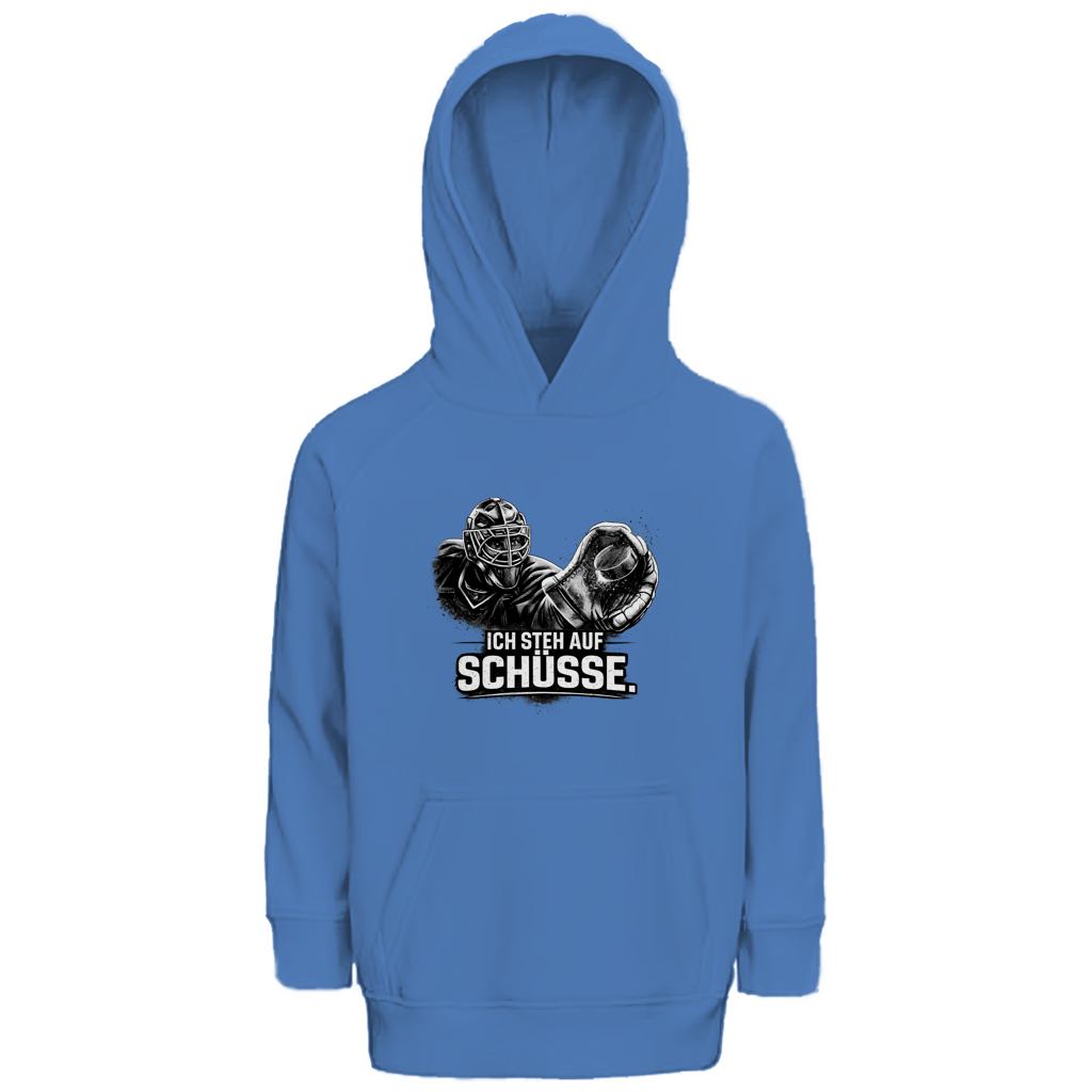 Kids Hoodie GOALIE - STEH AUF SCHÜSSE