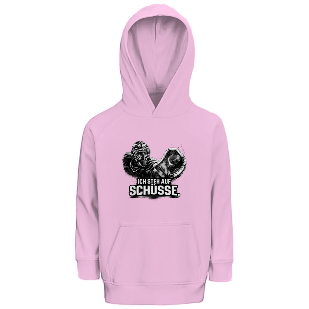Kids Hoodie GOALIE - STEH AUF SCHÜSSE