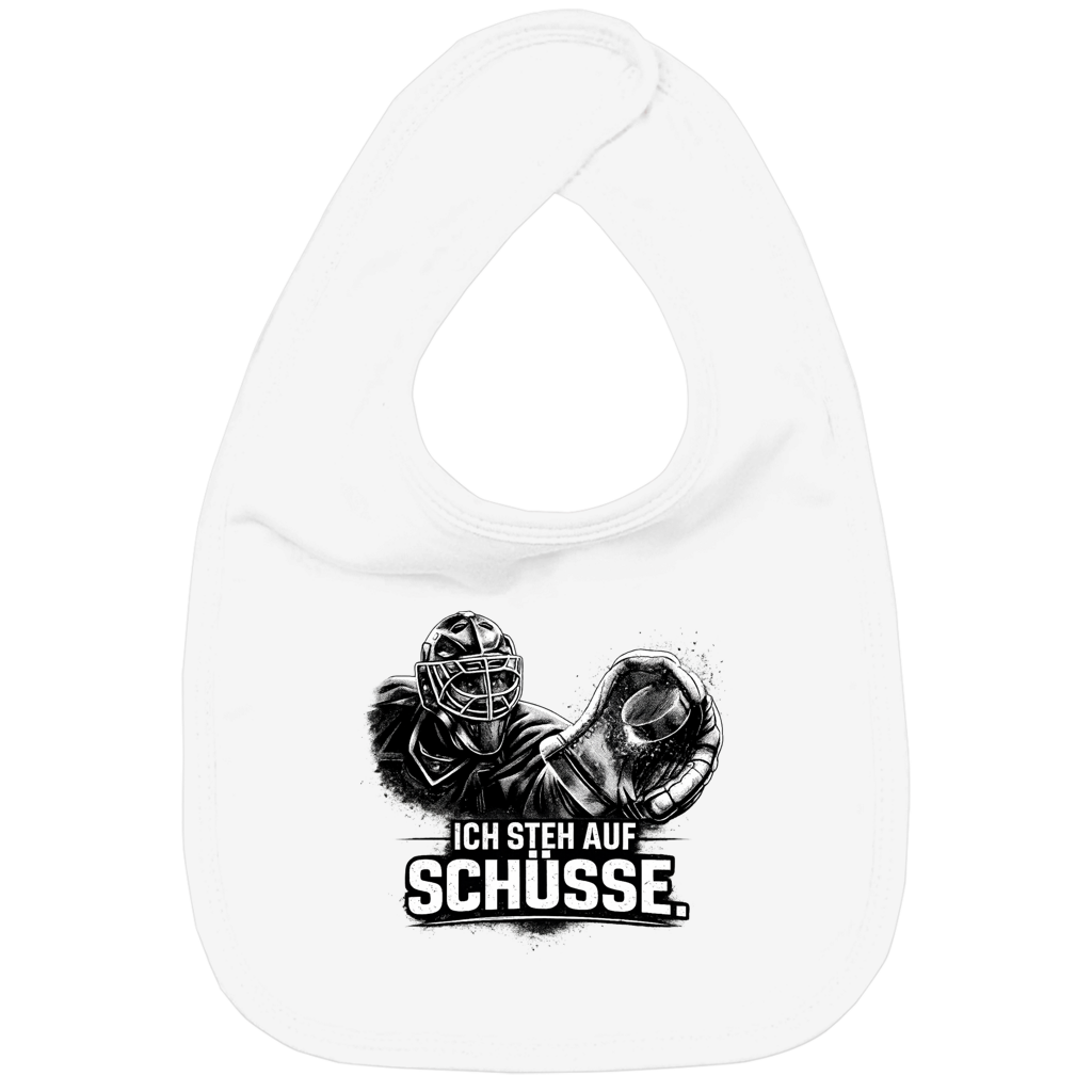 Kinder Bio Lätzchen GOALIE - STEH AUF SCHÜSSE