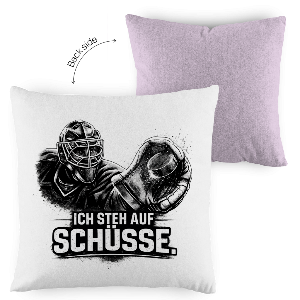 Kopfkissen zweifarbig GOALIE - STEH AUF SCHÜSSE