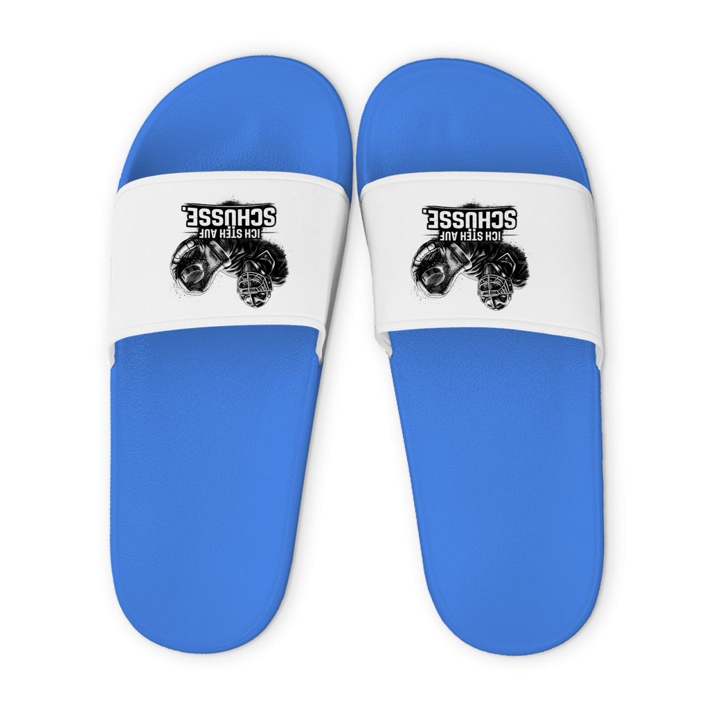 Badelatschen GOALIE - STEH AUF SCHÜSSE