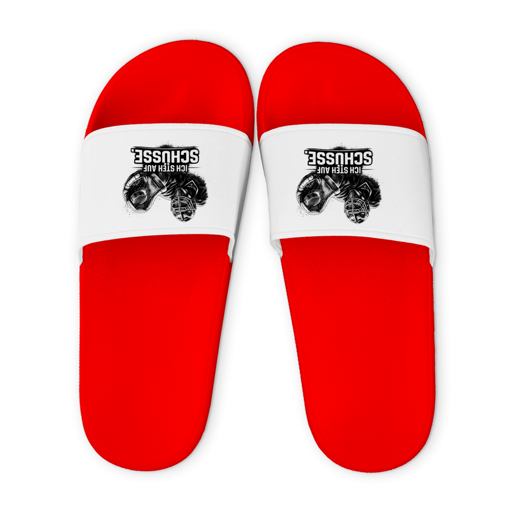 Badelatschen GOALIE - STEH AUF SCHÜSSE