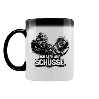 Zaubertasse GOALIE - STEH AUF SCHÜSSE