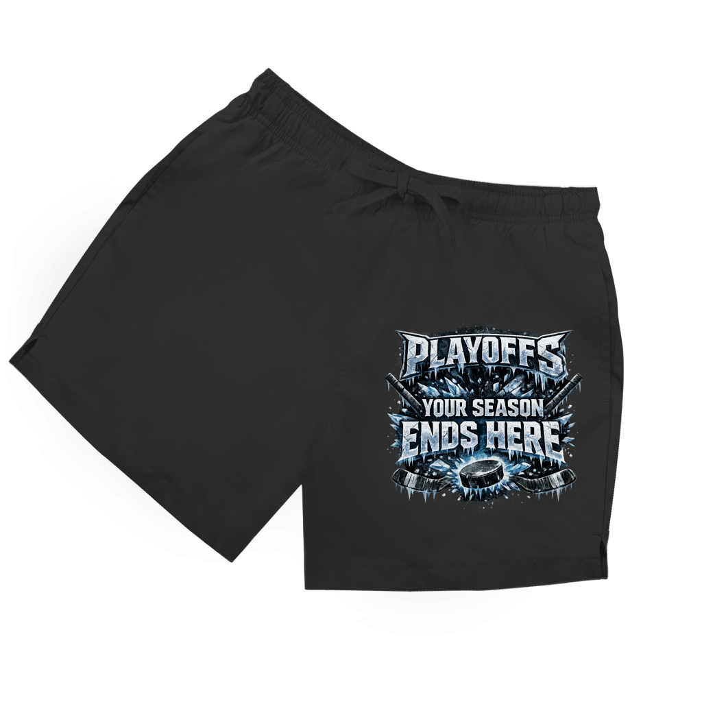 Badehose PLAYOFFS – YOUR SEASON ENDS HERE