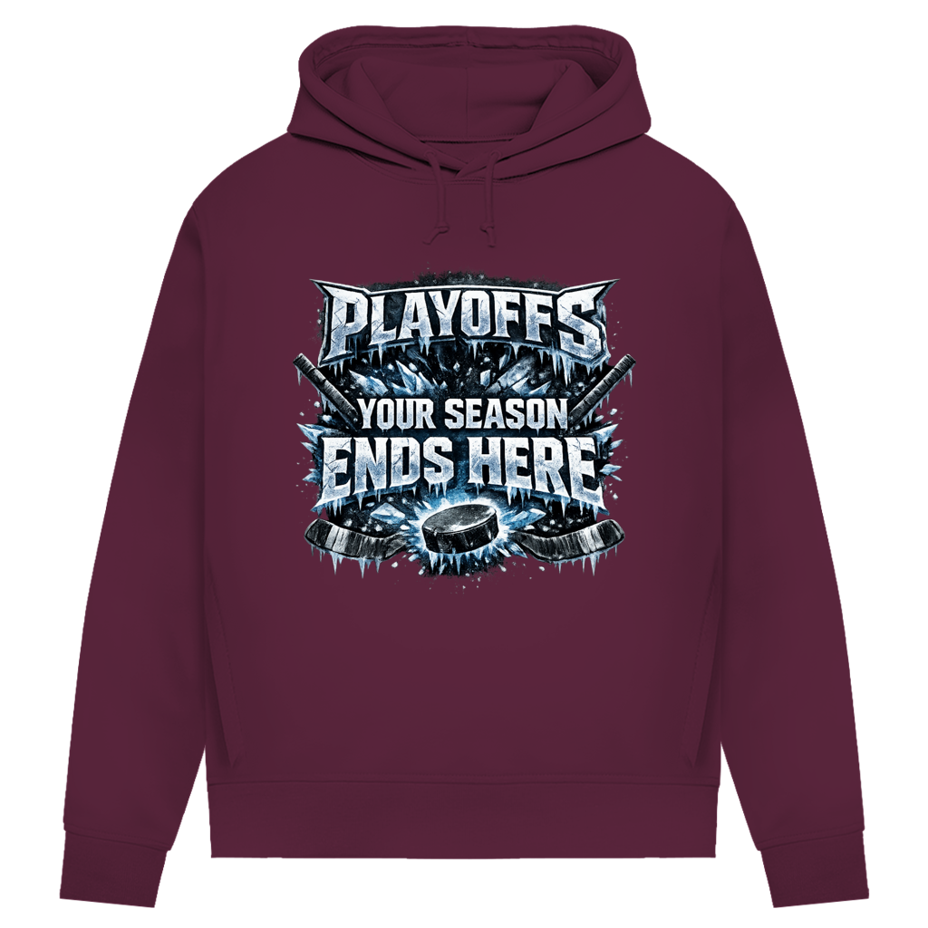 Damen Premium Hoodie PLAYOFFS – YOUR SEASON ENDS HERE
